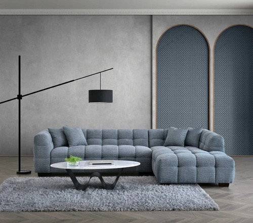 Large boucle corner - large, teddy