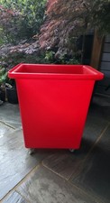 Large Heavy Duty, Water Tight Container On Wheels, 241 L.  Koi Holding. RRP £120