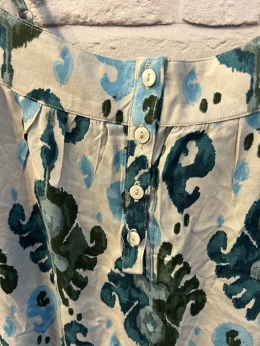 Monsoon sew green - green, white