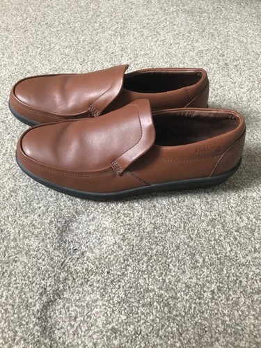 Padders mens brown leo slip - brown, on