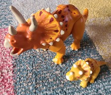 Playmobil Dinosaurs Triceratops and baby figures