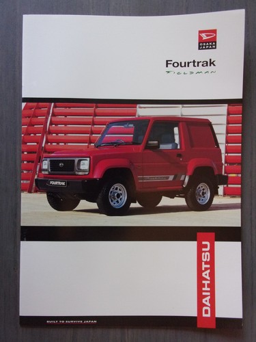 Daihatsu fourtrak fieldman - fourtrak,