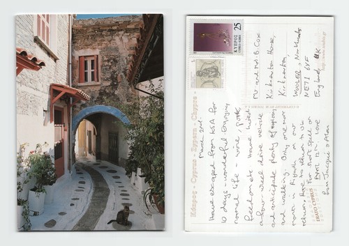 Vintage postcard cyprus - postcard,