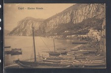Postcard Capri Marina Grande BARCHE Q923