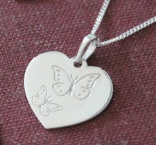 925 Sterling Silver heart