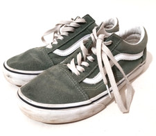Vans Trainers 5 Grey Suede Size UK 5 EU 38 ladies  / mens Footwear old school