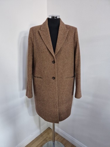 Joules tweed coat - size, 14