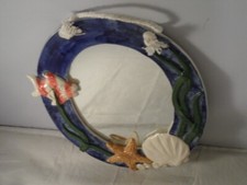 Quirky Ceramic Wall Mirror