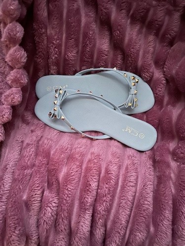 Ladies pale blue and - and, diamante
