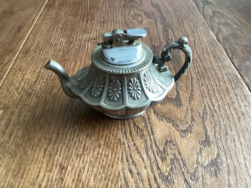 Vintage thumb press lighter - vintage,