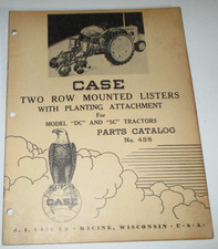 Case Two-Row Mounted Lister