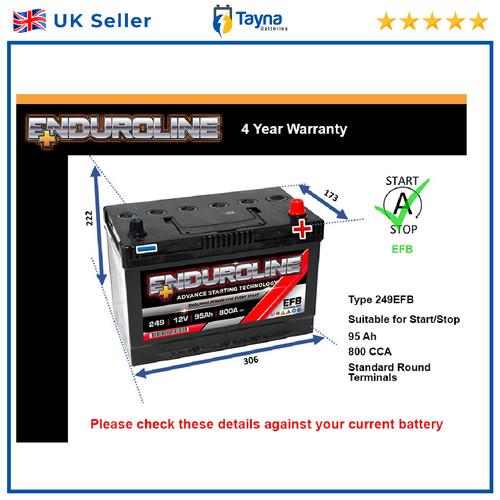 Efb battery fits - battery, land