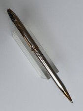 Vintage Cross Townsend Medallist Ballpoint Chrome +23kt Gold #502. USA. New Box.