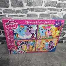 Ravensburger My Little Pony Bumper Pack 4 × 42 Piece Puzzles New & Sealed