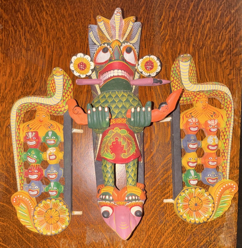Multicolor tribal hand painted - multicolor,