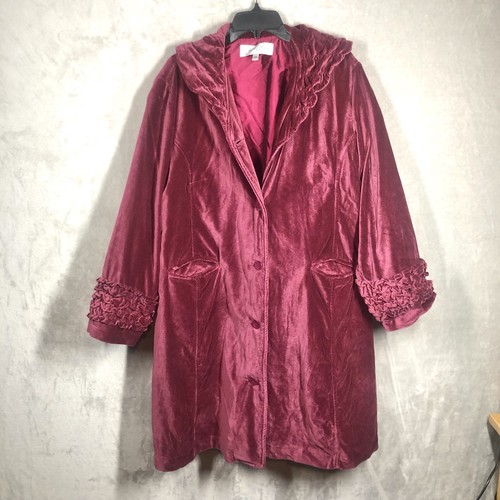 Hopeless romantic velvet coat - velvet,