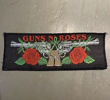 Vintage GUNS N’ ROSES 8” patch Glitter Rock Metal Punk Battle Vest Gn’r 90’s