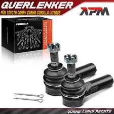 2X Tie Rod Ends Front Left