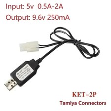 250ma usb nicd nimh - 9.6v,