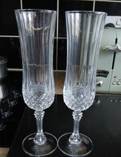 Vintage Pair Cristal D'arques
