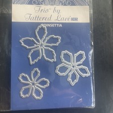 Tattered Lace Arts And Crafts Embossing Folder And Die Poinsettia