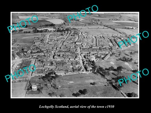 Lochgelly scotland aerial - lochgelly,