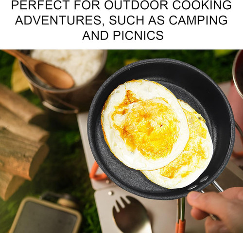 Non stick mini pan with - pan, lid