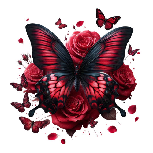 Swallowtail butterfly black - swallowtail,
