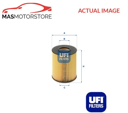 Engine oil filter ufi - filter, 2507700