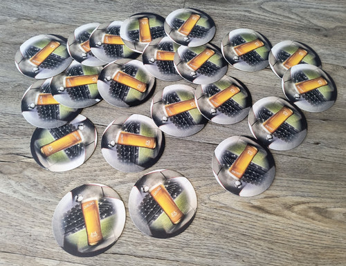 Carling beer mats - 20,