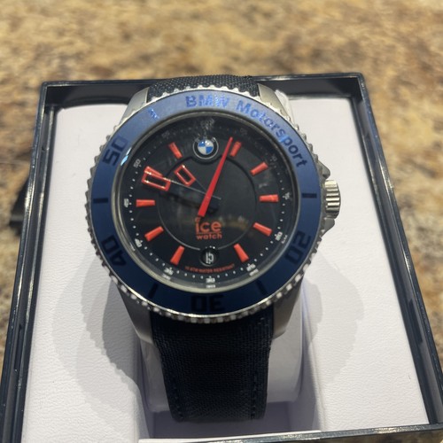 Bmw motorsport ice watch - bmw, blue