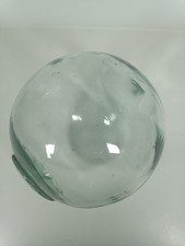 Vintage Clear Glass Ball Fishing Float