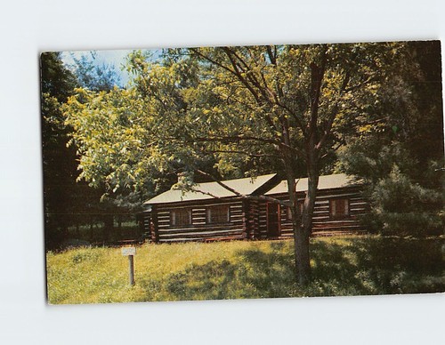 Postcard river cabin cook - postcard,