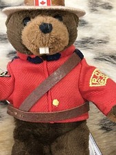 Soft Toy Squirrel Key Ring Red