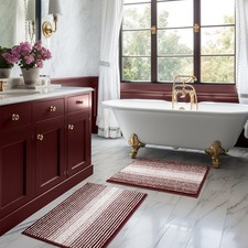 Bathroom Rugs Sets 2 PCS Soft