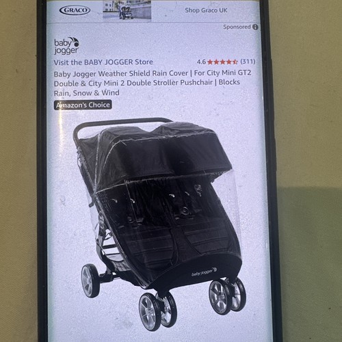 Rain cover for twin baby - rain,