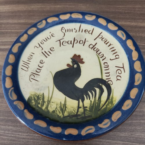 Torquay pottery motto - pottery,