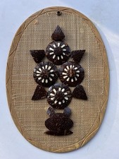 MCM Vintage Retro hand Carved