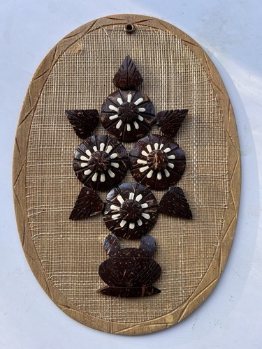 Mcm vintage retro hand - vintage, carved