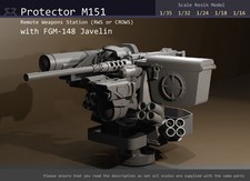 Protector RWS with Javelin - 1/35, 1/32, 1/24, 1/18, 1/16 resin model
