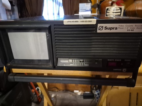 Supra video cassette recorder - video,