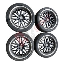 SET OF 4 AUDI 2-PIECE STYLE ALLOY WHEELS (5X112)