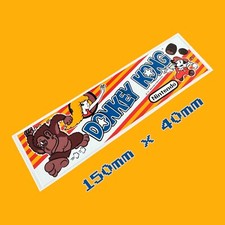 Donkey Kong  1980's Logo Vinyl