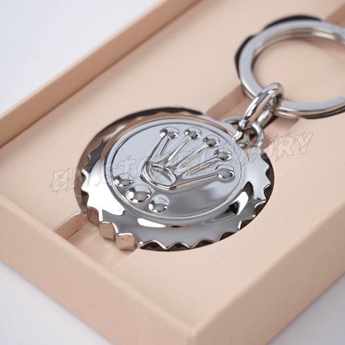 Rolex silver crown medallion - rolex,
