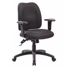 Fabric Task Chair, 22 1/2-