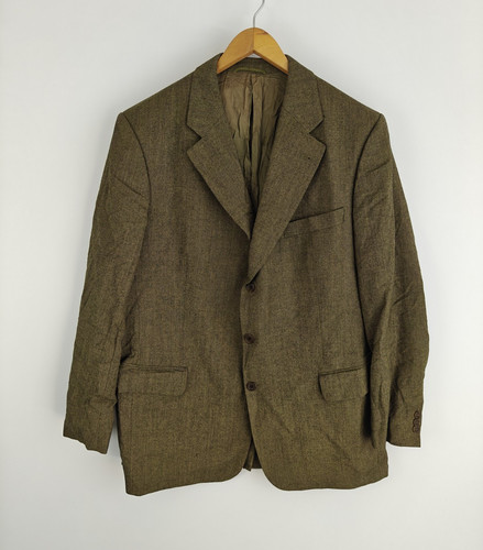 Vintage burberrys olive wool - vintage,