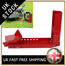 FRONT WHEEL CHOCK MOTORBIKE TRANSPORT MOTORCYCLE PADDOCK STAND HEAVY BIKE