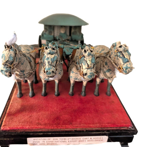 Vintage chariot emperor - emperor, qin