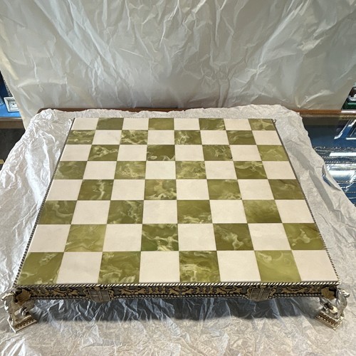 Game chessboard without - , pieces
