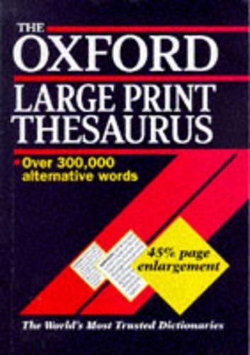 The oxford large print - large,